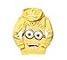 Buy Home Despicable Me 2 Little Boys Girls Minions T-Shirt Hoodies Tops Tees (5T(130), Yellow)