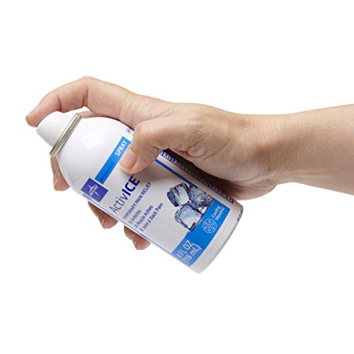 Medline ActivICE Spray Cooling Gel, Topical Pain Relief for Arthritis