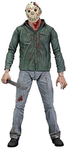 Neca - Figurine Jason Voorhees Friday 13th Battle Damaged 18cm - 0634482397831