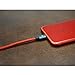 Apple MFi Certified Lightning Cable, Voltmax Nylon-Braided iPhone Charger with Reinforced Aramid Fiber for iPhone X, iPhone 8/8Plus, iPad, Air pods&More(Red-3ft)