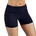 ODODOS Women’s Yoga Short Tummy Control Workout Running Athletic Non See-Through Yoga Shorts with Hidden Pocket,Navy,X-Smallthumb 1