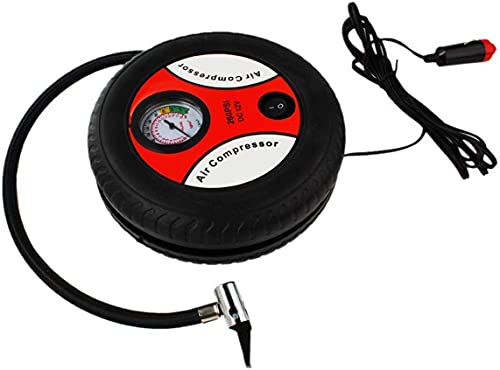 Nick’s optimize Portable Electric Mini DC 12V Air Compressor Pump for Car & Bike Tyre Tire Inflator Pump for Car and Bike Tyre Tire Inflator