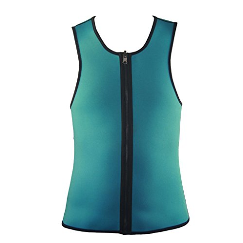ValentinA Slimming Neoprene Vest Hot Sweat Shirt Body Shapers for Weight Loss Mens - Thumbnail 5