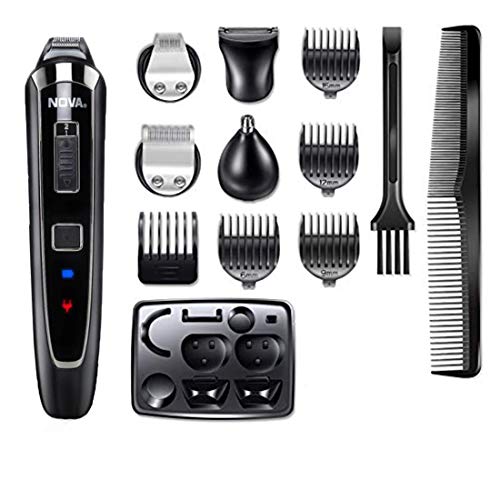 Nova NG 1150 Cordless and Rechargeable Multi Grooming Trimmer for Men Runtime: 60 Mins (Black) 3 Nova NG 1150 Cordless and Rechargeable Multi Grooming Trimmer for Men Runtime: 60 Mins (Black) - Image 3