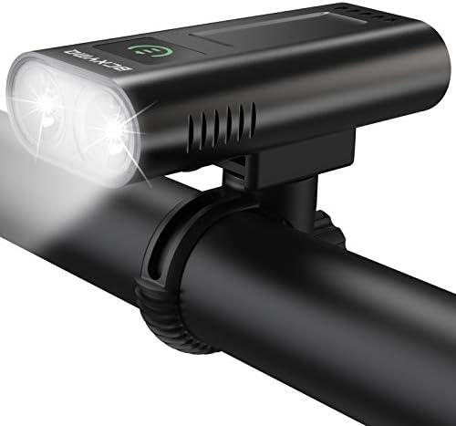 自転車 ライト 防水 大容量6400mah 自転車用ヘッドライト Usb充電式 Ledロードバイク ライト10ルーメ明るい クロスバイク ライトアルミ合金製 懐中電灯兼用 地震対策 日本語説明書付き