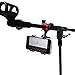 Mr.Power Universal Microphone Mic Stand Phone Holder Compatible with iPhone, Compatible with Samsung Smart Phones (for Phone)