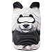 WTACTFUL 3D Animal Ears Balaclava Windproof Face Mask Sun Protection for Skiing Snowboard Cycling Motorcycle Music Festivals Raves Halloween Party Summer Winter Cold Weather Outdoor Panda MEB-01