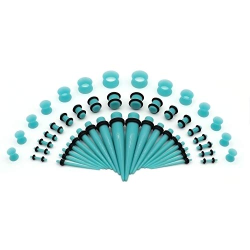 50 Pieces Ear Stretching Kit