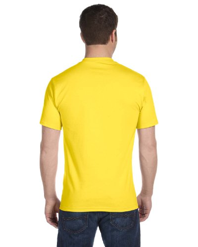 HN 5.2 OZ COMFORTSOFT TEE (YELLOW) (2XL)