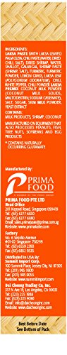 Prima Taste Laksa Coconut Curry Sauce Kit, 6.6-Ounce Boxes (Pack of 4) - Thumbnail 7