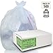 Aluf Plastics 20-30 Gallon Trash Bags - (Commercial 500 Pack) - Source Reduction Series Value High Density 10 Micron Gauge (equiv) - Intended for Home, Office, Bathroom, Paper, Styrofoam,Clear