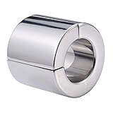 ABBY -J 1PC 50mm Metal Pendant Stretcher Weight Cook Ring Pennis Restraint Stainless Steel for Men