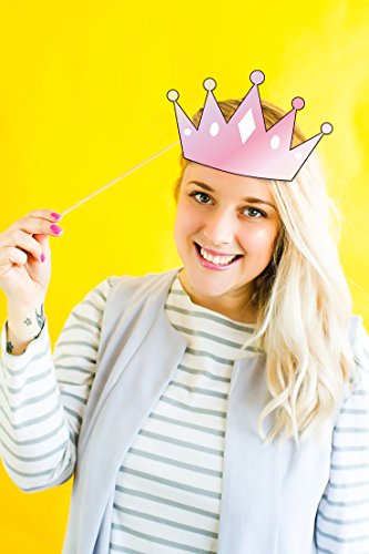 30PCS Unicorn Photo Booth Props - Rainbow Birthday Party Supplies Decorations - Thumbnail 6