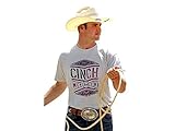 Cinch Men's Grey Logo T-Shirt