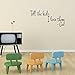 Wall Decal Quote Tell The Kids I Love Them God Bible Verse Scripture Wall Arts Sticker