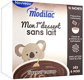 MODILAC My First Dessert Milk Free 12 Sachets Taste : Cocoa