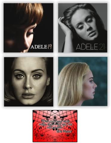 Adele: Complete Studio Album CD Collection with Bonus Art Card