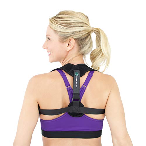 Core Thrive Posture Corrector for Women & Men - Comfortable and Easy to Use Upper Back Support Brace for Thoracic Kyphosis, Scoliosis, and Neck Pain Relief - Improve Posture and Align Your Spine Core Thrive Posture Corrector for Women & Men - Comfortable and Easy to Use Upper Back Support Brace for Thoracic Kyphosis, Scoliosis, and Neck Pain Relief - Improve Posture and Align Your Spine