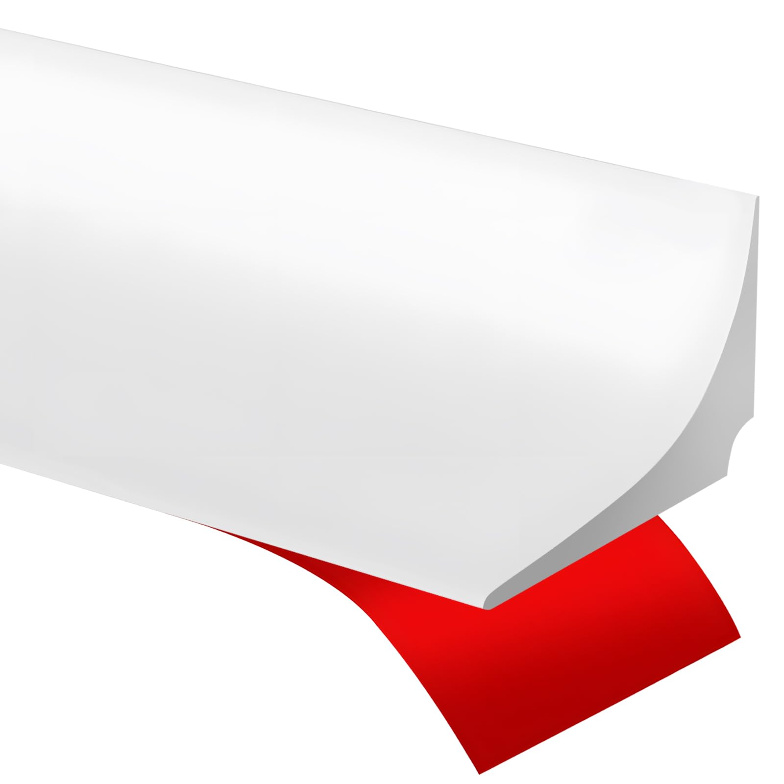 3M Shower Tray Sealing Strip,Silicone Shower Tray Sealing Strip,Bath Sink Edging Edge Seal Trim,Wet Room Threshold Floor Water Barrier Retaining Strips,Bathroom Sealant for Wet and Dry Separation (3M)