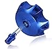 Annpee Petrol Gas Fuel Tank Cap Cover with Breather Valve For Chinese Pit Dirt Bike Motorcycle SSR Thumpstar KLX Lifan YX 50cc-160cc (Blue)