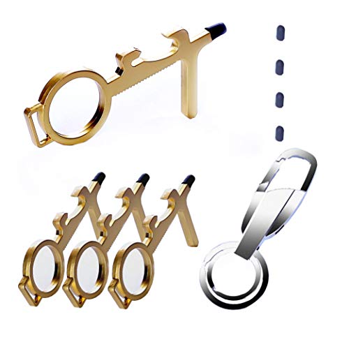 Door Opener Tool No Touch Door Opener Brass Door Opener No Touch Key Tool Contactless Door