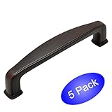 Cosmas 4392ORB Oil Rubbed Bronze Modern Cabinet Hardware Handle Pull - 3-3/4