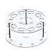 eBoot Oval Makeup Brush Holder 10 Holes Drying Rack Organizer Cosmetic Shelf Tool