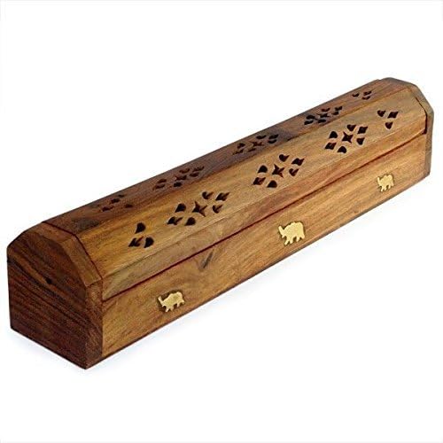 Perfect and anitique Handmade Wooden Incense Holder for Diwali Pooja Gift Elegant Wooden Handcrafted Agarbatti Incense Holder