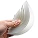 Mudder Silicone Tub Stopper Drain Plug for Kitchens, Bathrooms and Laundries 6 Inches (White)