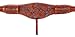 CHALLENGER Horse Western Floral Tooled Leather Rear Flank Saddle Cinch w/Billets 9772TIthumb 1