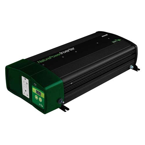 Nature Power2000-Watt Pure Sine Wave Inverter with 55-Amp Inverter Charger