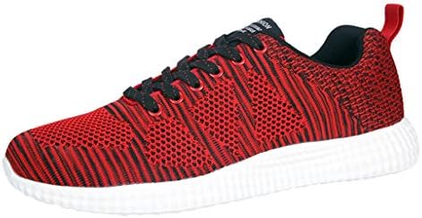 Moonuy Fashion Men's Summer Woven Breathable Sneakers Lightweight Running Shoes Casual Shoes Outdoor Walking Flat Shoeslightweight Slip On Gym Fitness Shock Absorbing Jogging Cushion Road Shoes