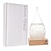 FOXKEY Creative Stylish Desktop Drops Storm Glass Crafts Weather bottle Forecast Bottle Barometer (Mini-612)