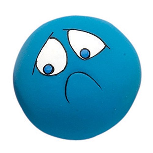 FTXJ 6PCS Puppy Dog Toys Chewing Squeaky Toy for Pet Dog with Sound Squeaker Squeaky Ball With Face Fetch Toy (3.255.253.25cm, Random) - Thumbnail 5