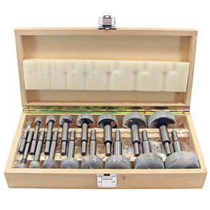 Download 16pc. Forstner Bit Set with Wood Case - - Amazon.com