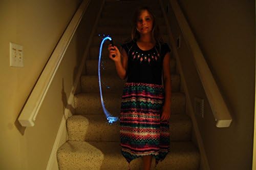 White Fiber Optic Lumi Whip