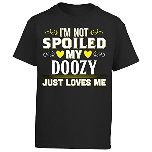 My Family Tee Not Spoiled My Doozy Just Loves Me Grandchild Gift - Boy Boys T-Shirt