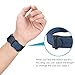 Fintie 20mm Quick Release Watch Bands, Soft Nylon Replacement Strap Band with Adjustable Closure, Navy