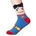 Superhero Print Crew Socks,One Size