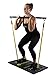 BodyBoss Home Gym 2.0 – Full Portable Gym Home Workout Package + 1 Set of Resistance Bands – Collapsible Resistance Bar, Handles – Full Body Workouts for Home, Travel or Outsidethumb 1