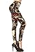 R734-OS Skull Romance Print Fashion Leggings
