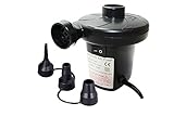Powerful AC Electric Air Pump Designed for Giant Inflatable Pool Floats*, 110-120 Volt, Hand held, FAST Inflate & Deflate by Smayda (Wall Plug)