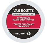 Van Houtte Cafe Raspberry Chocolate Truffle K-cup for Keurig Brewers, 24 Count