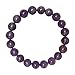BRCbeads Gemstone Bracelets Natural Genuine Gemstones Birthstone Handmade Healing Power Crystal Beads Elastic Stretch 10mm 7.5 Inch with Gift Box Unisex
