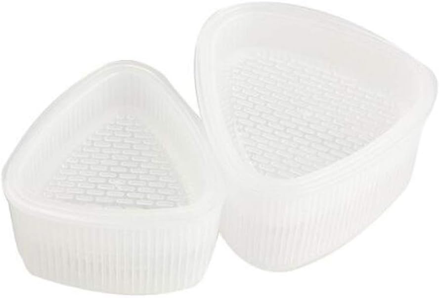 Ndier Rice Ball Mold Triangle Form Sushi Mold Onigiri Rice Ball Bento Press Maker Mold DIY Kitchen Tools 2Pcs