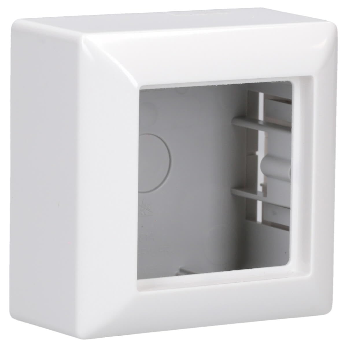 Jung AS58 1AWW Surface-Mounted Socket Cover 1-Layer