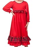 Laura Dare Red Nightgown for Big Girls'