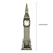 PROW® 7.5 Inch England Big Ben State Building Model Metal Statue Collectible Figurine for Personalised Gifts Tourism Souvenir Desktop Decoration (Bronze)