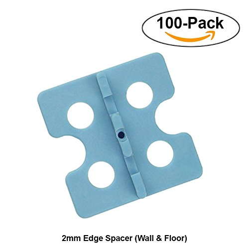 ATR Tile Leveling System 2mm Edge Spacer - 100pcs (Wall & Floor)