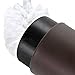 Home Intuition Toilet Brush & Holder Set, Bathroom Bowl Scrubber with Holder (1 Pack, Bronze)